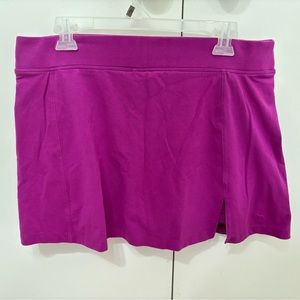 Pink by VS High Waisted Cotton Active Skort in Size XL